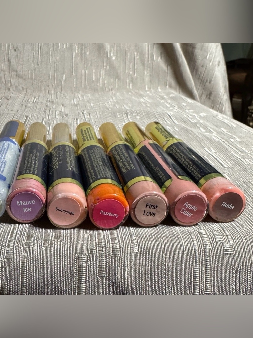 LOT/6 SeneGence Lipsense Lip Color Gloss Lipstick Assorted Shades Full Sz Sealed